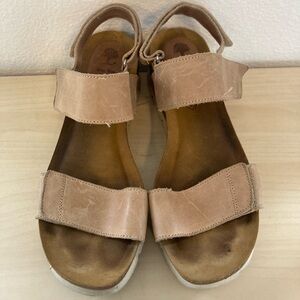 INTER BIoS (Anthropologie) Tan Leather Sandals Size 41 (USA 9/9.5)